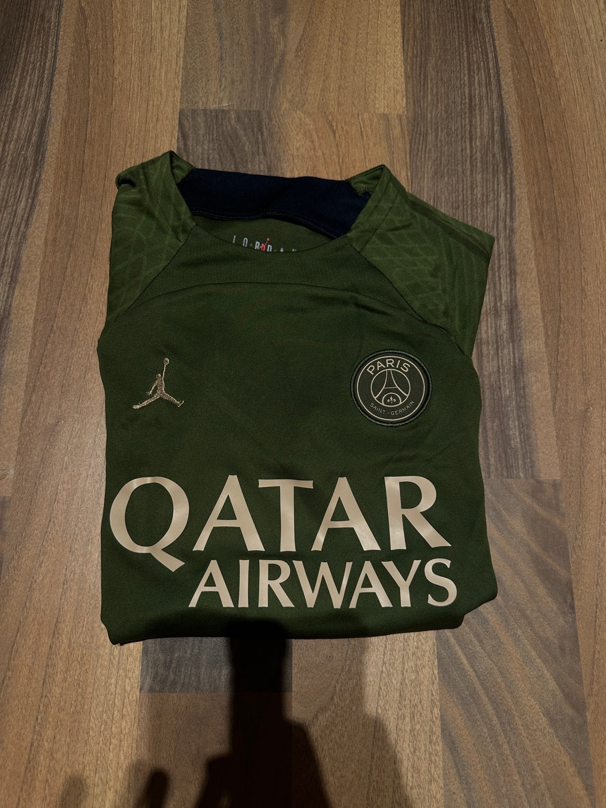 PSG Jordan trainingspak groen - Maat M, Maat 48/50 (M), Ophalen of Verzenden, Zo goed als nieuw, Voetbal