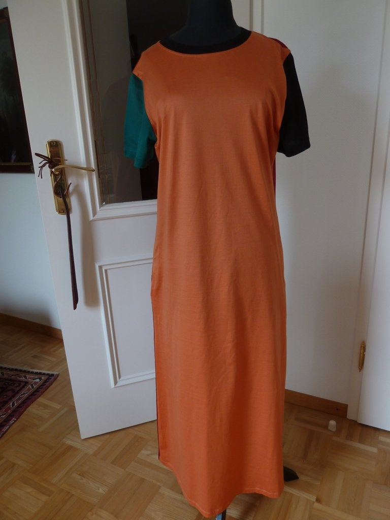 La Double J sporty swing dress, colour block, mt. 40/42 nw., Maat 38/40 (M), LA DOUBLE J, Nieuw, Knielengte