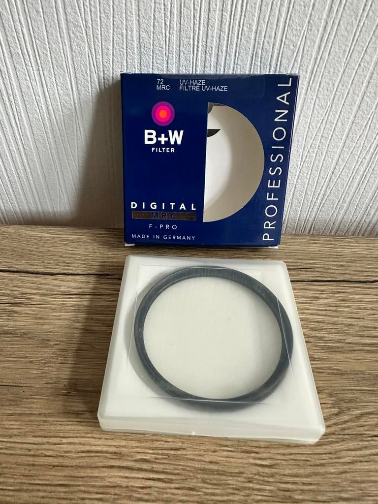 B+W UV filter 72mm, Ophalen of Verzenden, Zo goed als nieuw, 70 tot 80 mm, UV-filter