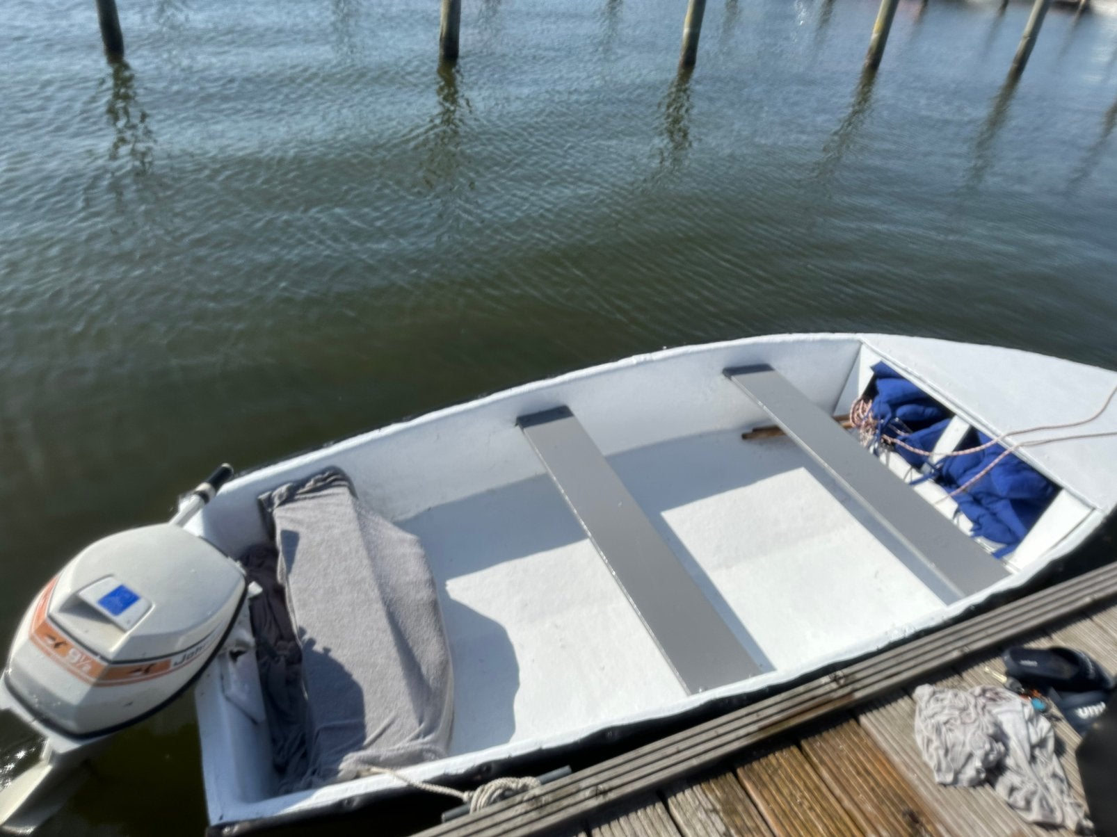 Boot met 9,5pk tekoop, Watersport en Boten, Ophalen, Zo goed als nieuw, Motor en Techniek, Motorboot