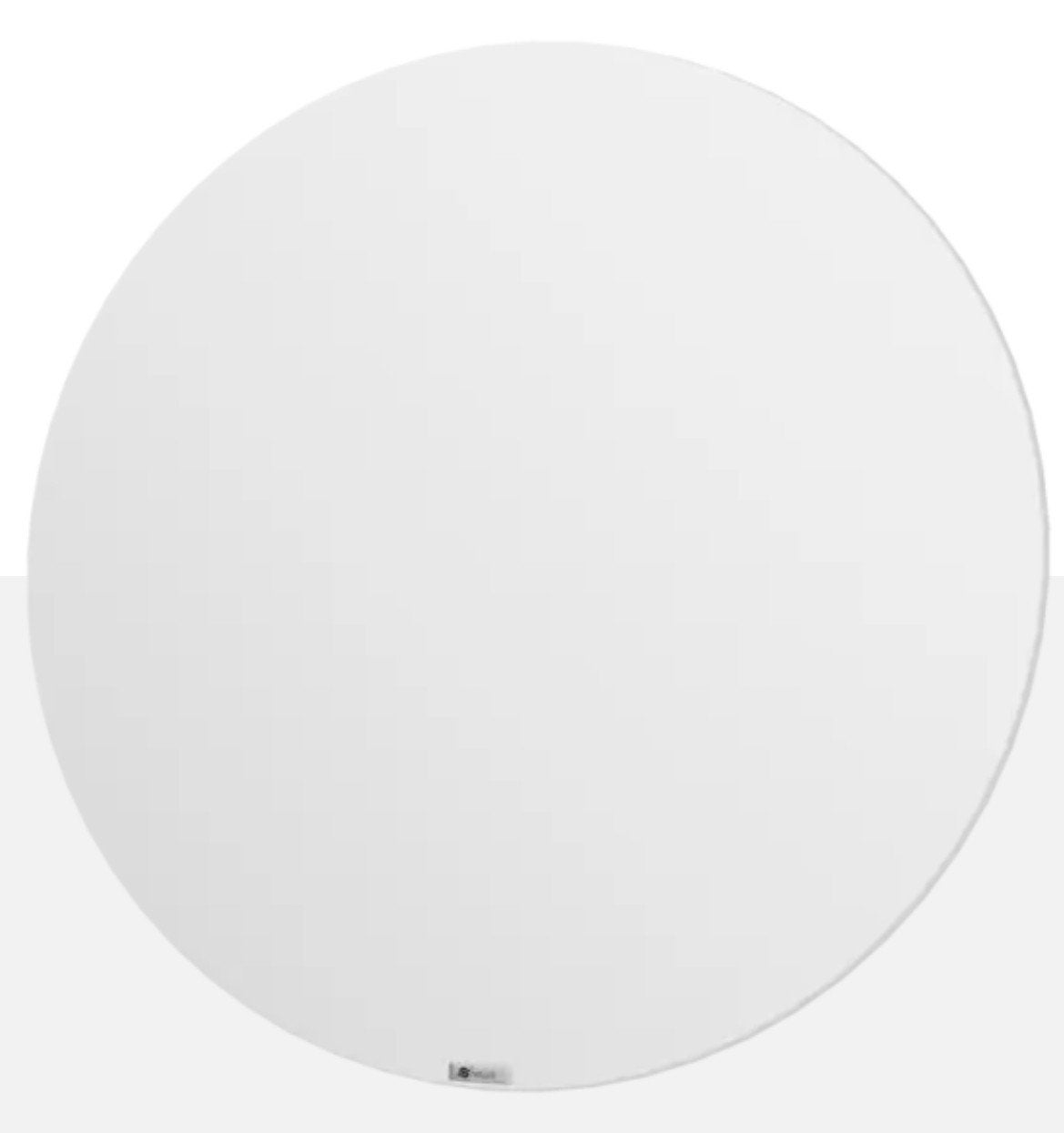 Redwell Infrarood Badkamerspiegel Rond 72cm 400W, Ophalen, 30 tot 80 cm, Overige typen, Zo goed als nieuw