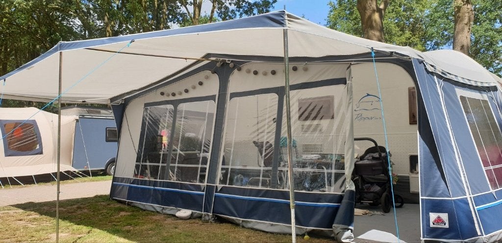 Dorema voortent en luifel maat 4, Tuin en Terras, Overkappingen, Ophalen, Gebruikt, Overige typen