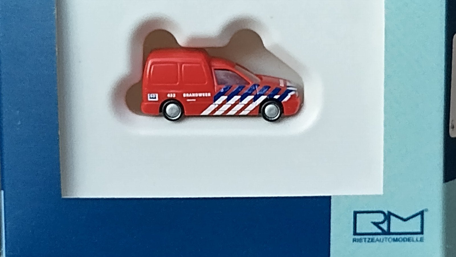 Volkswagen vW Caddy Brandweer 1:160 N Rietze pol, Overige merken, Overige typen, Nieuw, Ophalen of Verzenden