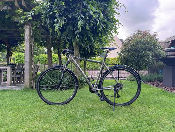 Gazelle XR.4 Hybride Fiets - Goede Staat, 28 inch, Gebruikt, Vering, Velgrem