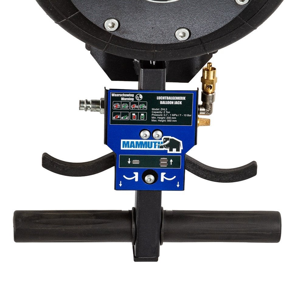 MAMMUTH luchtbalgkrik 3-traps 2 TON | GRATIS VERZENDING, ., Nieuw, Ophalen of Verzenden, .