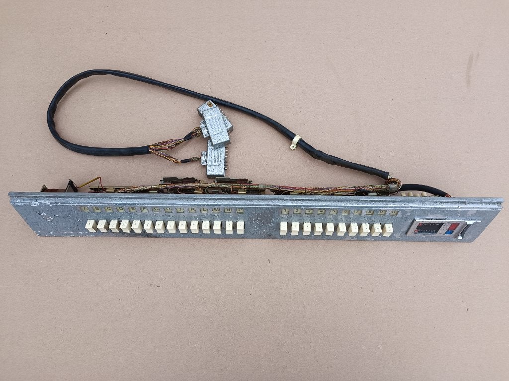 Toetsenbord Harting M140K (1968) jukebox, Verzamelen, Automaten | Jukeboxen, Verzenden, Gebruikt, 1950 tot 1960, Seeburg