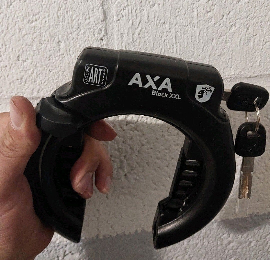 Nieuw AXA Block XXL ART2 Ringslot, Ophalen of Verzenden, Alarm, Nieuw, Ringslot