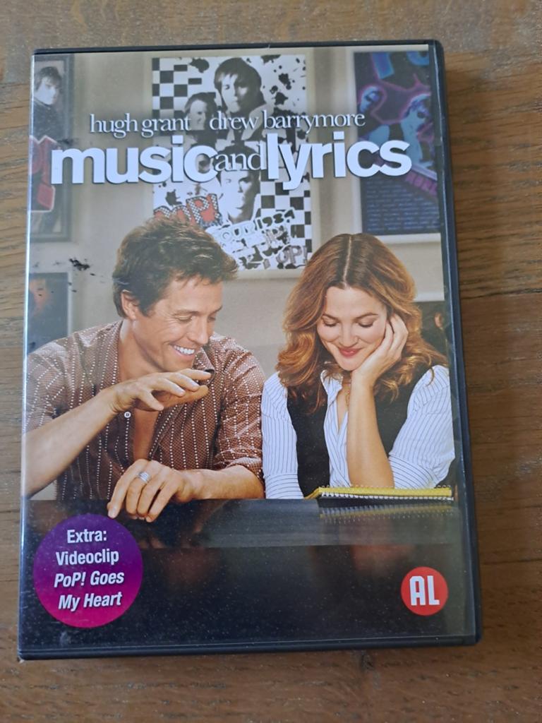 dvd, Music and Lyrics - Romantische Komedie, Alle leeftijden, Ophalen of Verzenden, Zo goed als nieuw