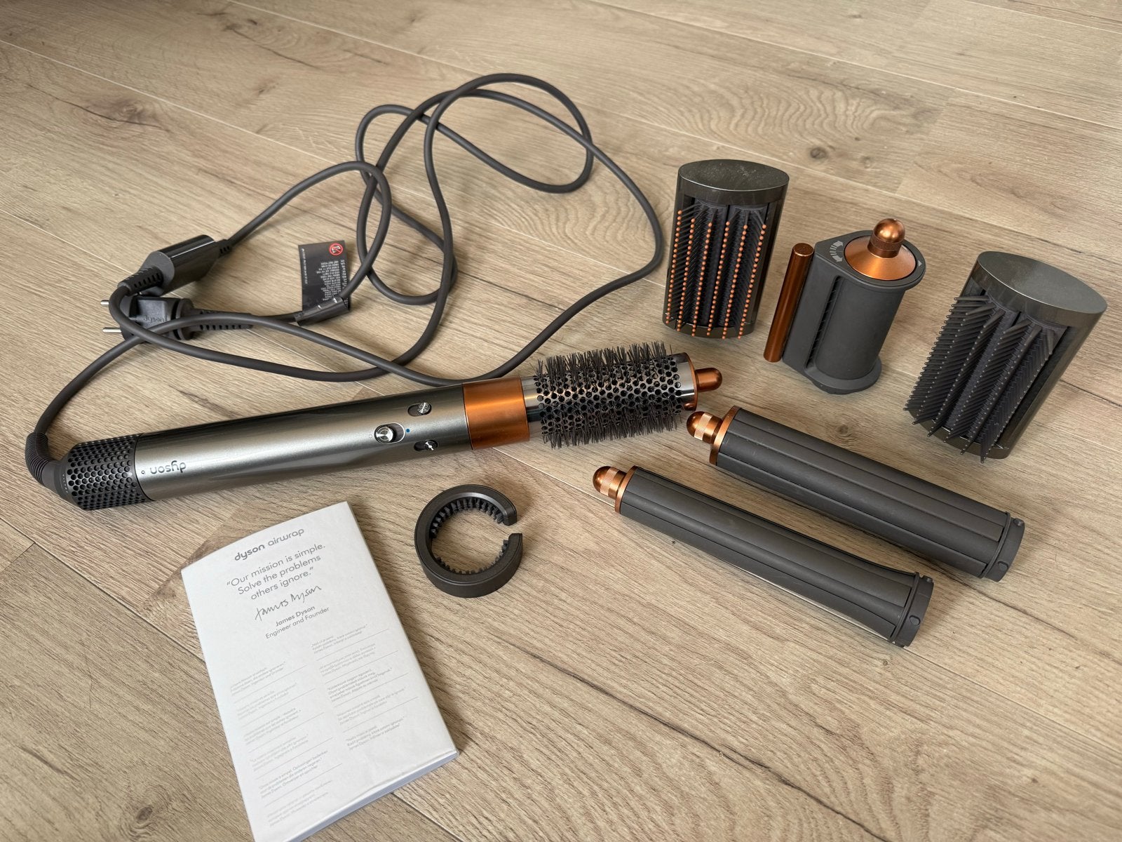 Dyson Airwrap Complete Multistyler met accessoires, Ophalen, Zo goed als nieuw, Krultang of Stijltang