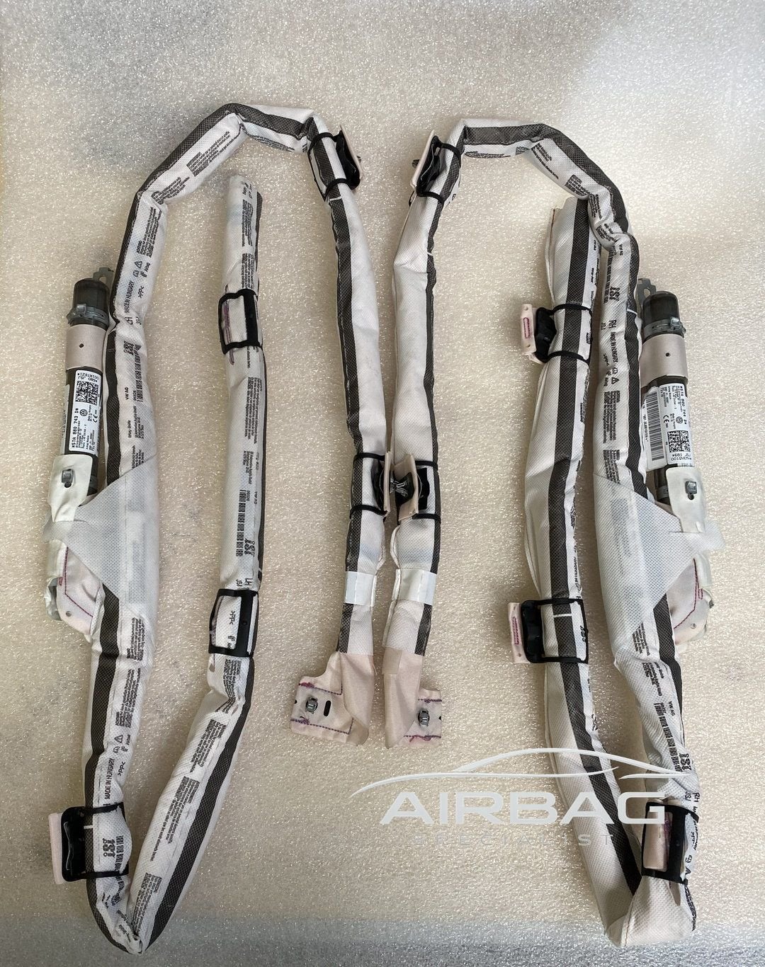 VW Touran  Hemel airbag L+R   5TA880743 - 5TA880744 5PERS, Gebruikt, -, Volkswagen, -
