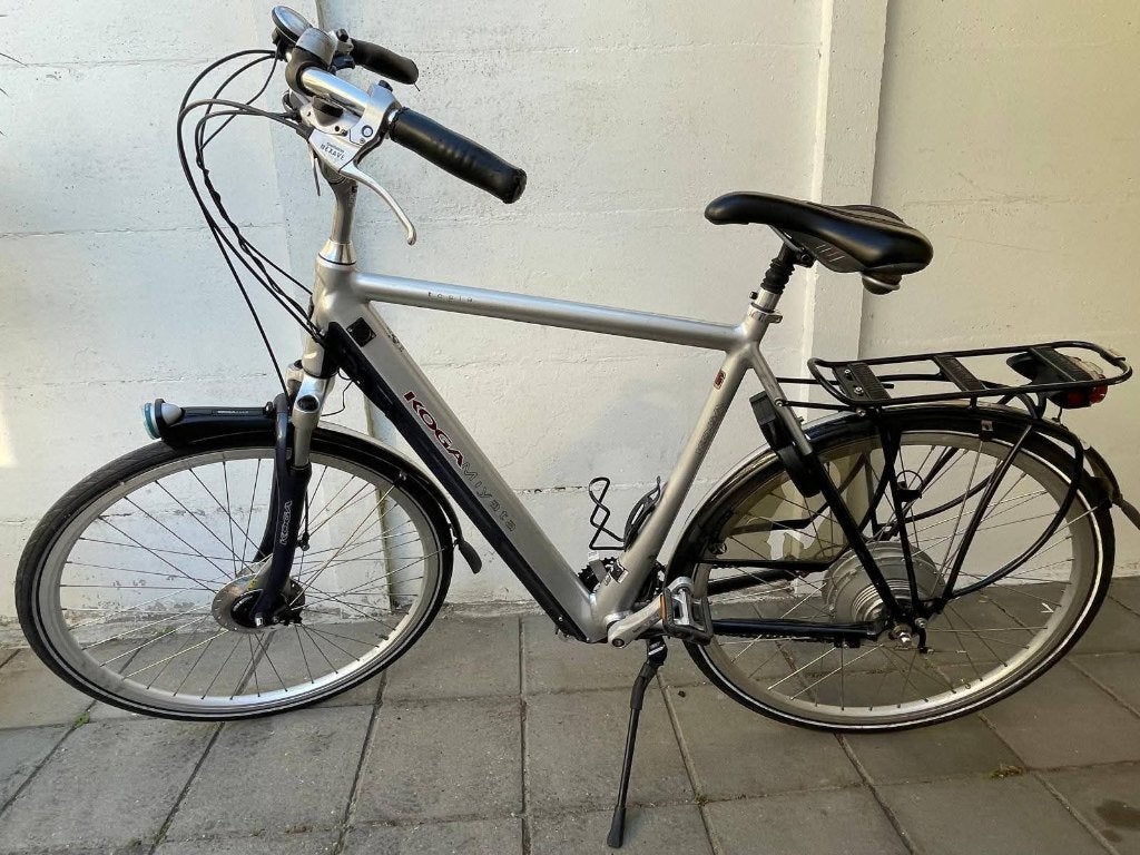 zeer degelijk nette electrische herenfiets Koga Miyata Tesla, Fietsen en Brommers, Elektrische fietsen, 59 cm of meer, Ophalen