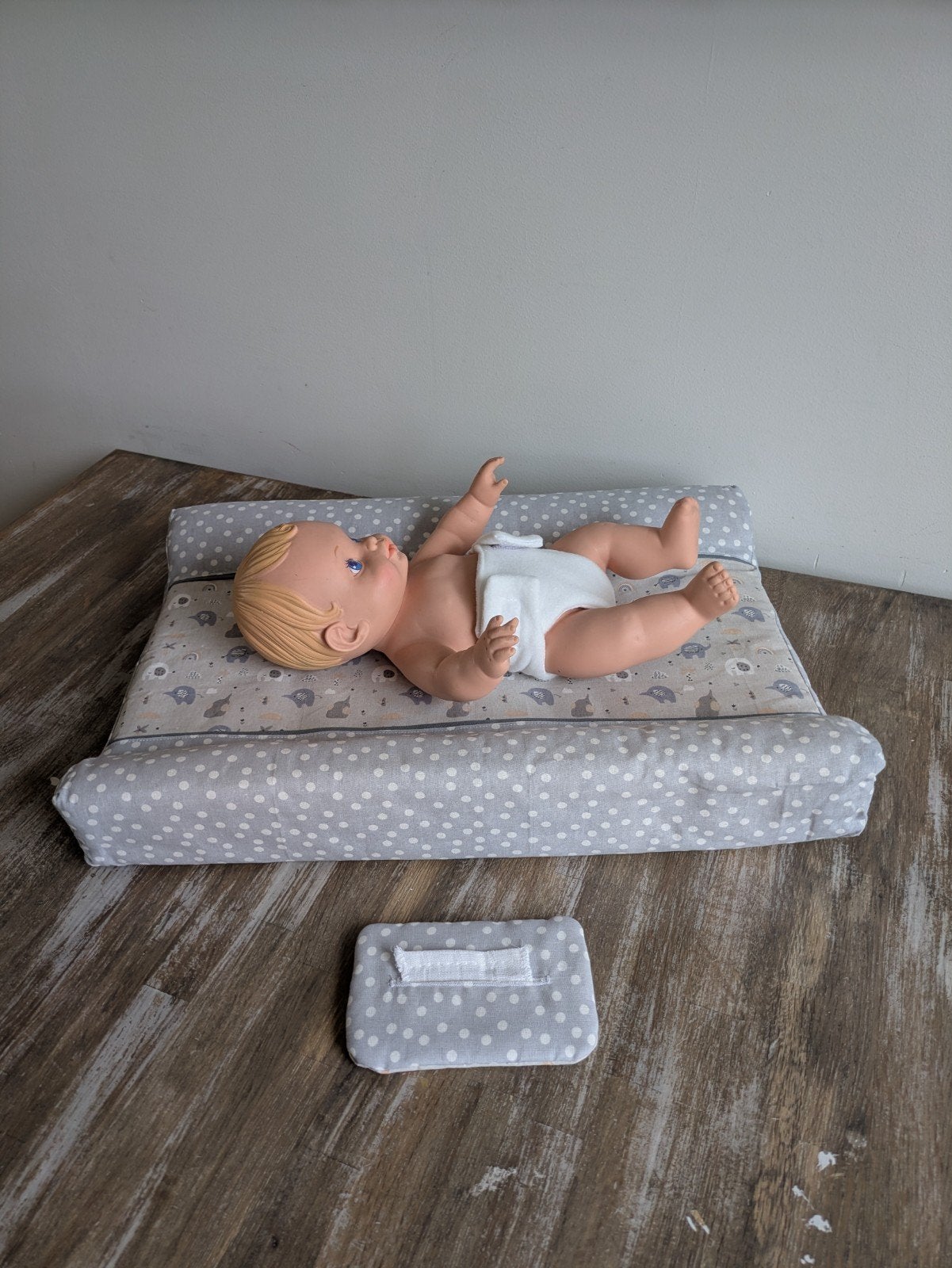 Poppenspullen kleine babypop Nieuw Handgemaakt, Ophalen of Verzenden, Nieuw, Babypop