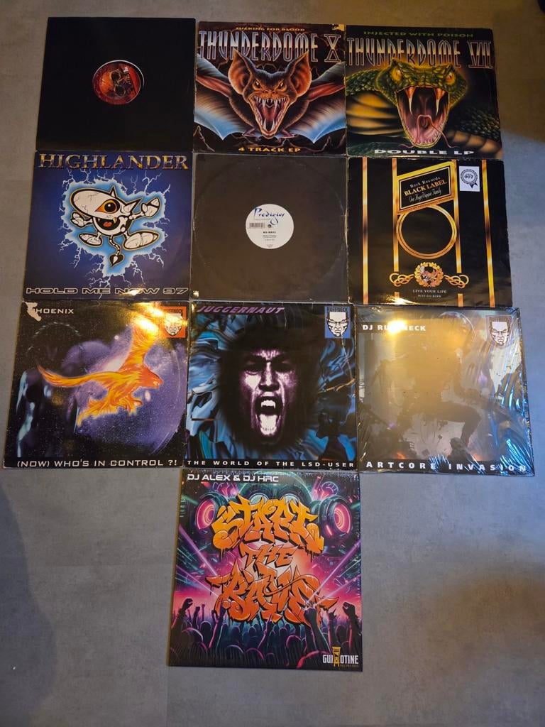 Early Hardcore vinyl platen, Ophalen of Verzenden, Gebruikt, 12 inch