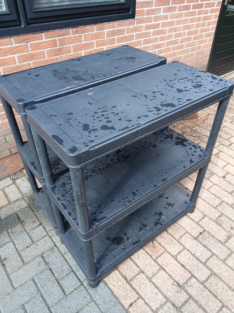 Stellingkast kunststof, Huis en Inrichting, Ophalen of Verzenden, Gebruikt