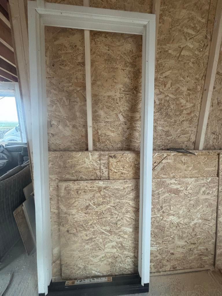 Meranti houten kozijn met kunststof onderdorpel, Doe-het-zelf en Verbouw, Kozijnen en Schuifpuien, 75 tot 150 cm, Deurkozijn, Nieuw
