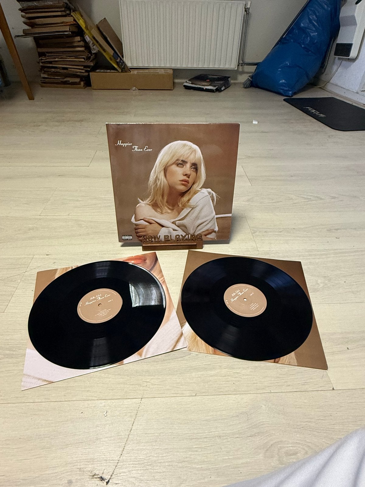 Billie Eilish - Happier Than Ever (Dubbel-LP), Cd's en Dvd's, Pop, Ophalen of Verzenden, Zo goed als nieuw, 12 inch