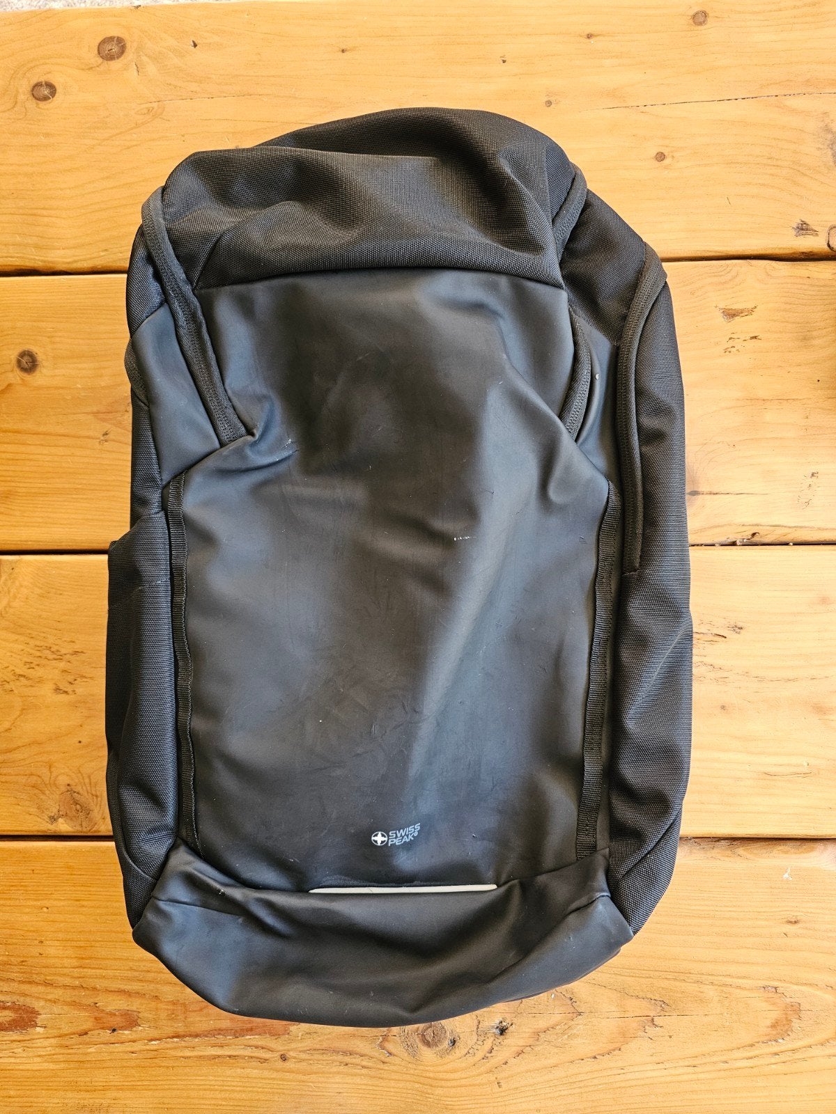 Swiss Peak Aware 15,6 inch laptop tas/rugzak, Ophalen of Verzenden, Zo goed als nieuw, Zwart, Overige merken