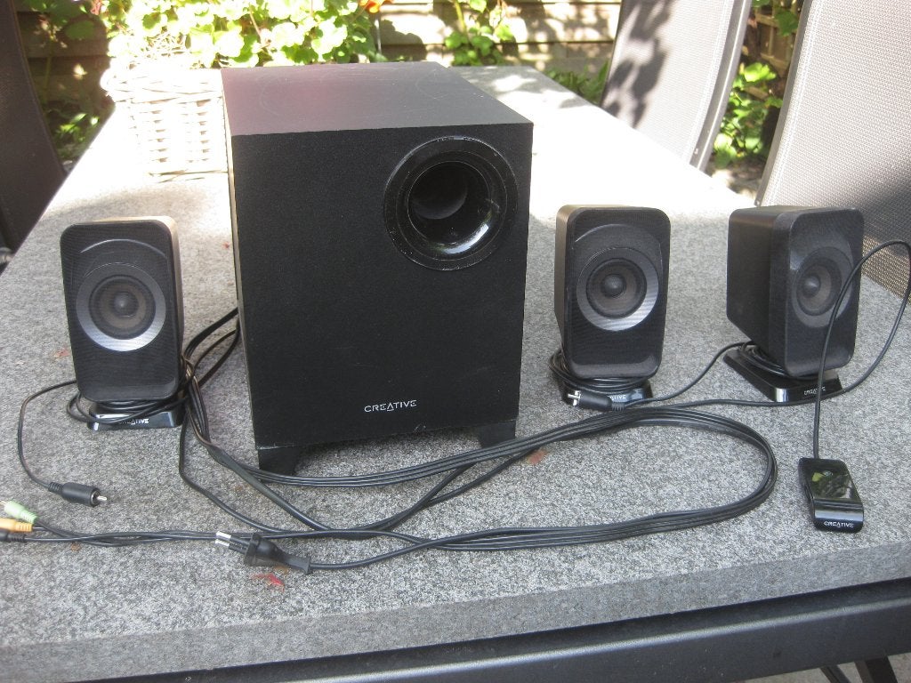 Creative Inspire T6160 Speakers en SubWoofer voor bij de PC, Computers en Software, Ophalen of Verzenden, Gebruikt, Creatieve