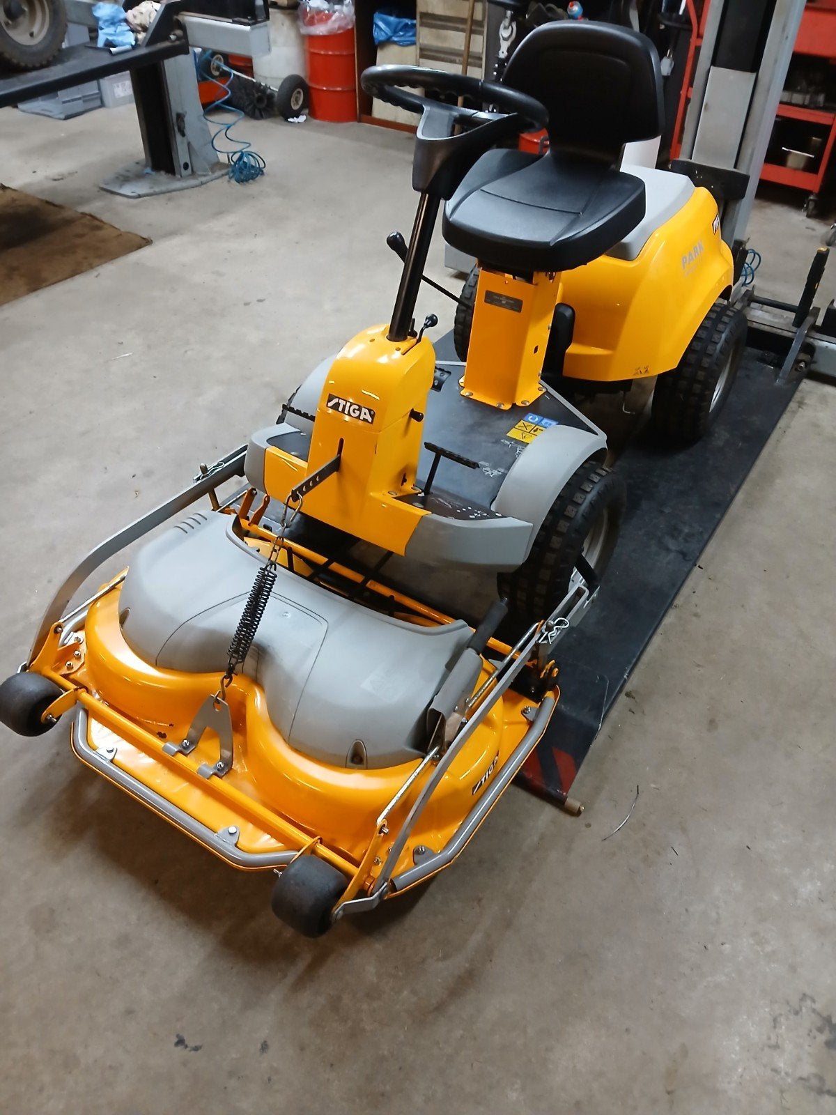 Stiga Park Compact 14 met garantie!, Gebruikt, Stiga, Ophalen of Verzenden, Mulchfunctie