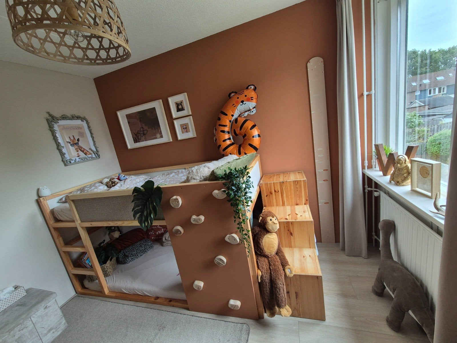ikea kura bed met klimwand, Ophalen, Zo goed als nieuw, 180 cm of meer, 85 tot 100 cm