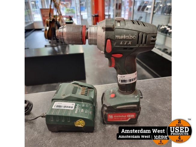 Metabo BS 14.4 LTX Impuls Boormachine, Metabo, Zo goed als nieuw, Support@metabo.com, Metabo Corporation, Metabo-Werke GmbH, 
72622 NÃ¼rtingen
Germany