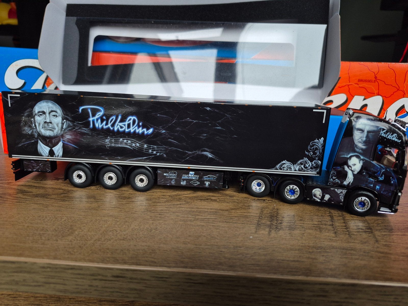 Tekno Phil Collins Fleischmann Showtruck, Ophalen of Verzenden, Nieuw, Bus of Vrachtwagen, Tekno