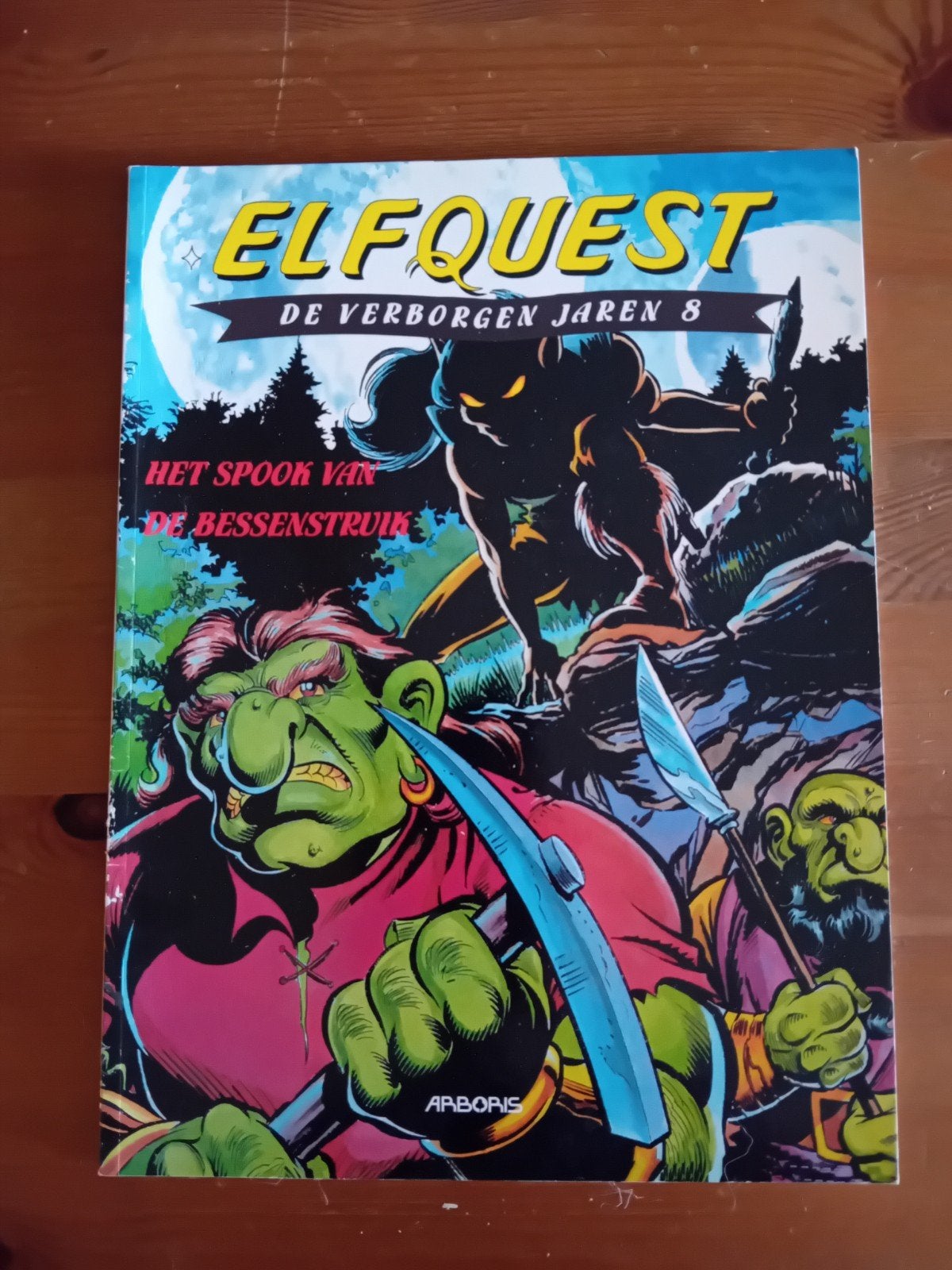 Elfquest: De Verborgen Jaren 8 -, Eén stripboek, Ophalen of Verzenden, Zo goed als nieuw, Wendy en Richard Pini