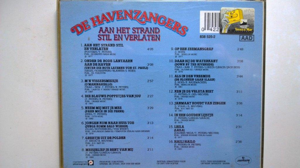 De Havenzangers - Aan Het Strand Stil En Verlaten, Ophalen of Verzenden, Zo goed als nieuw, Rock