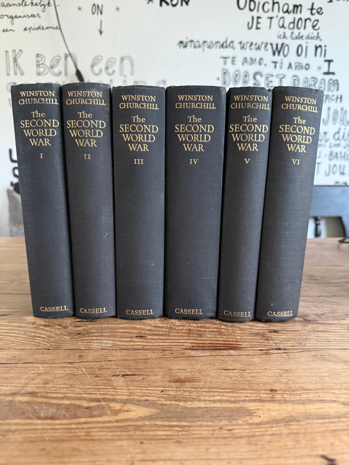 The Second World War | Winston Churchill I-VI, Boeken, Zo goed als nieuw, Algemeen, Ophalen, Tweede Wereldoorlog