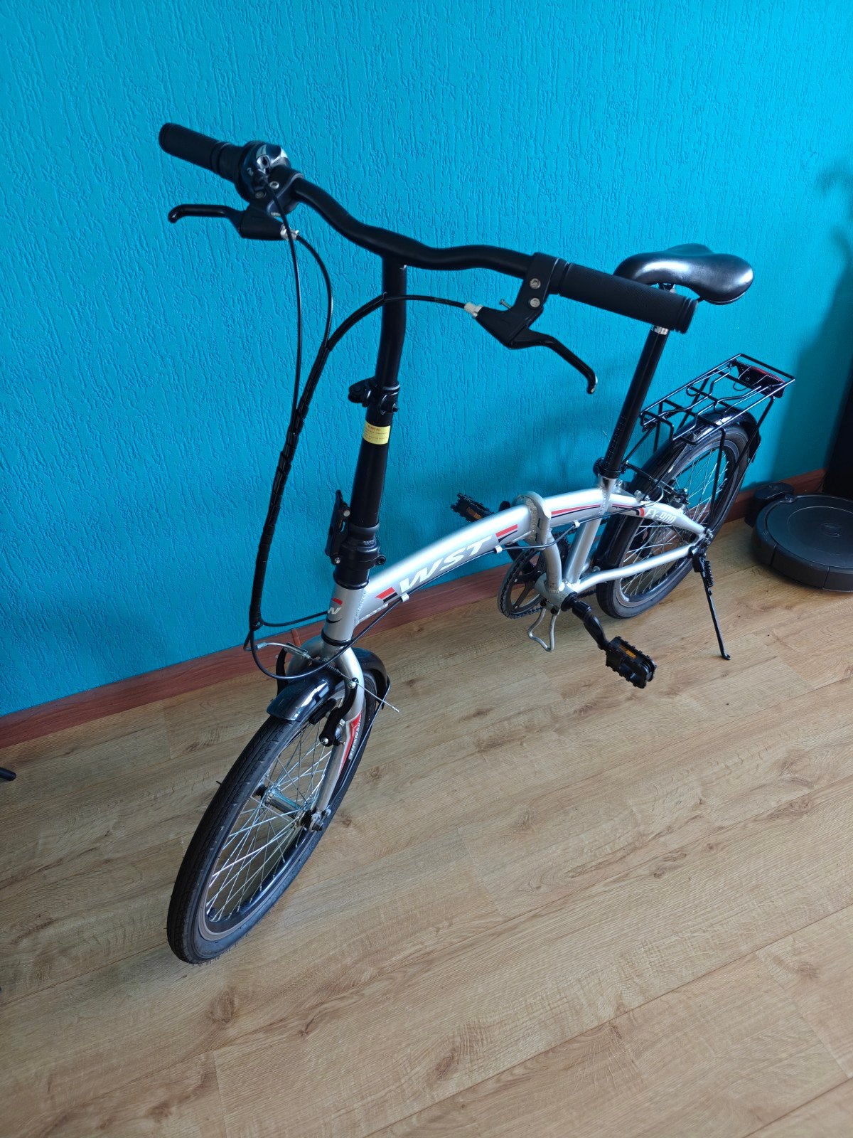 WST FX-900 Vouwfiets - Compact en Handig, Fietsen en Brommers, 20 inch of meer, Velgrem, Versnellingen, Zo goed als nieuw