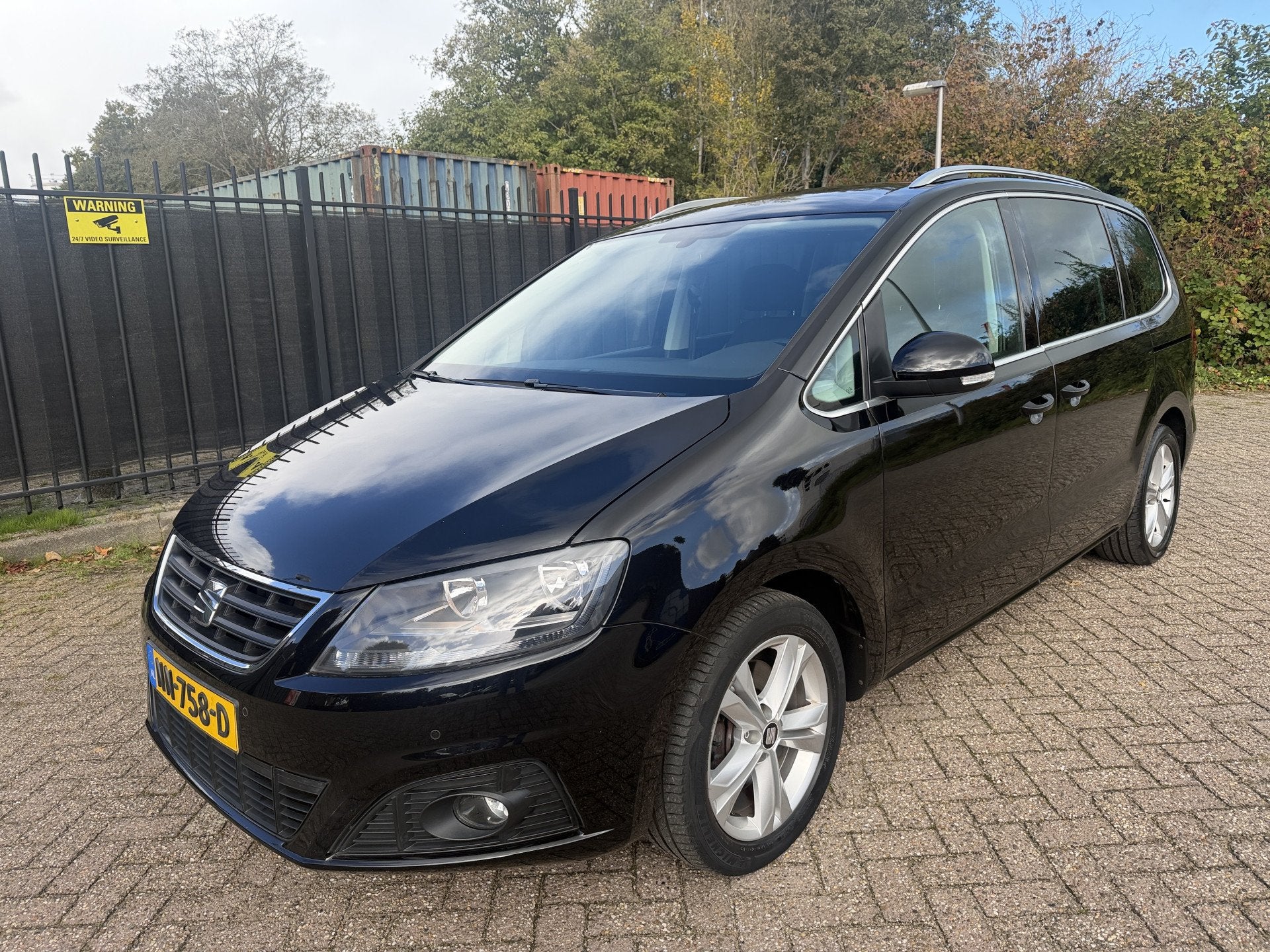 SEAT Alhambra 1.4 TSI DSG Style Connect 7P Navi/Clima/Cruise, Auto's, 4 cilinders, 150 pk, 7 stoelen, Zwart
