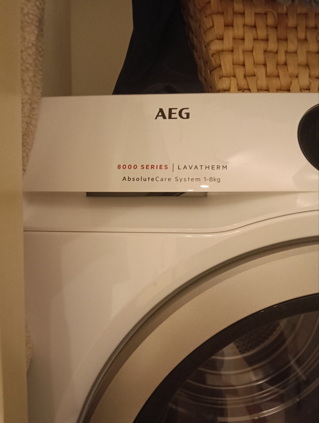 AEG 8000 series Lavatherm wasdroger - Zo goed als nieuw, Ophalen, Zo goed als nieuw