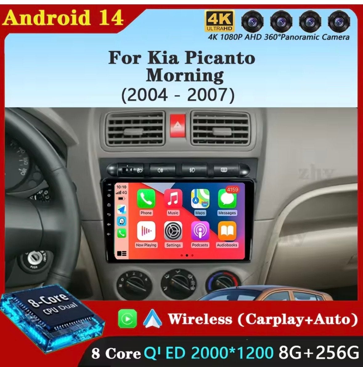 Carplay Kia Picanto  (2004-2007), Ophalen, Zo goed als nieuw
