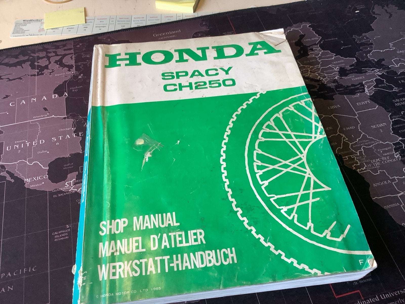 Honda Spacy CH250 Werkplaatshandboek - Shop Manual, Verzenden, Honda
