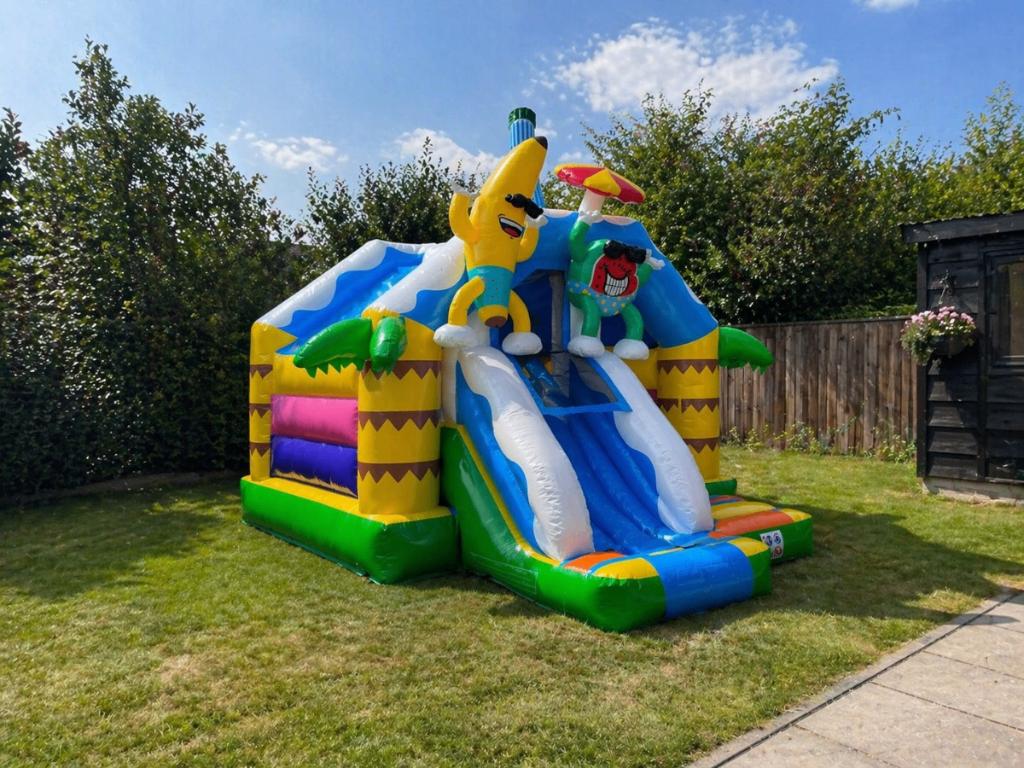 Summer Party Springkussen huren Breda, Ophalen of Verzenden, Nieuw, Verjaardag