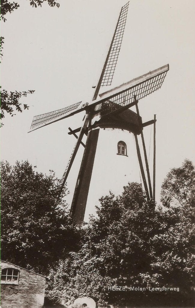 HEEZE Molen Leenderweg 1971, Ophalen of Verzenden, 1960 tot 1980, Ongelopen, Noord-Brabant