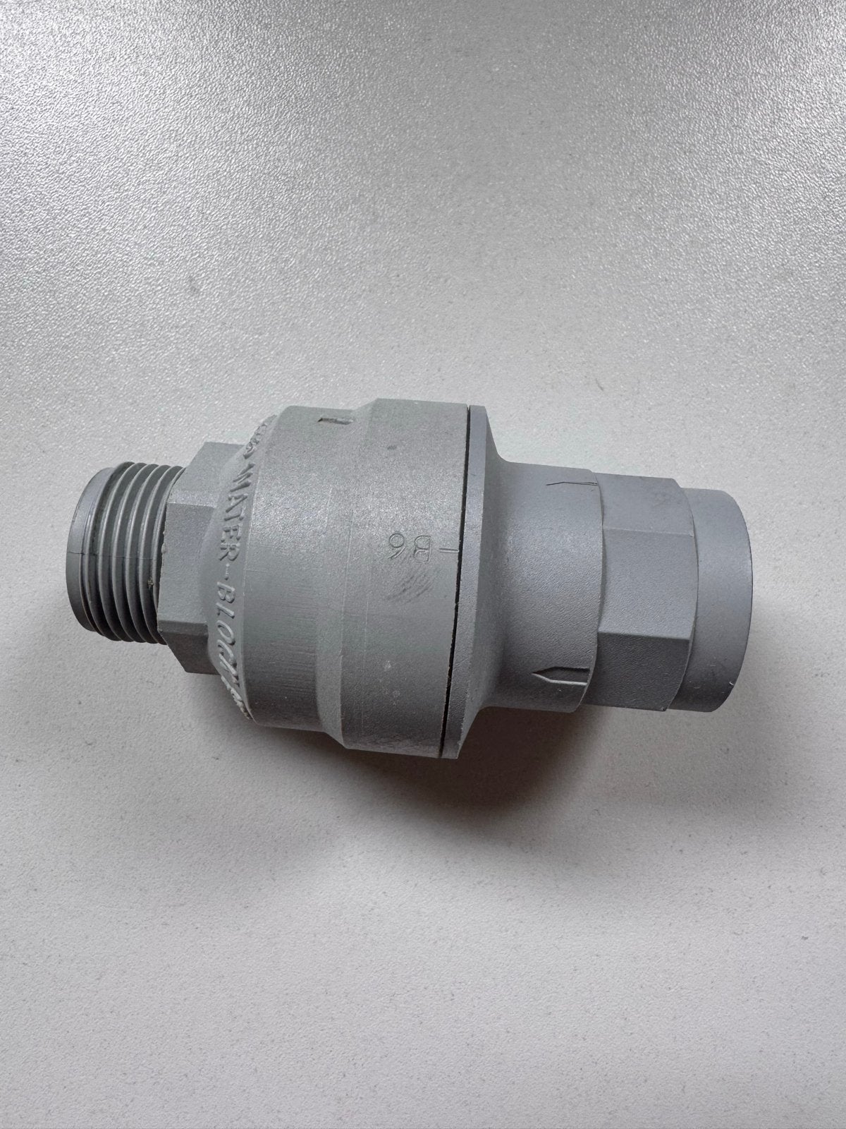 Waterblokker / Terugslagklep voor afvoer, Afvoer, Gebruikt, Pvc, Ophalen of Verzenden