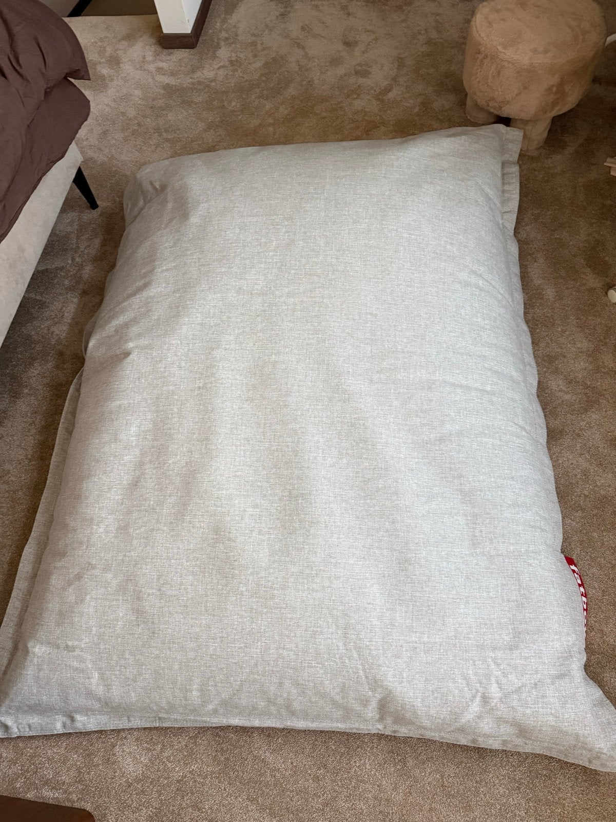 Nieuwe Fatboy Buitenzitzak - Grijsbruin, 134x180 cm, Ophalen of Verzenden, Nieuw, Grijs, Textiel