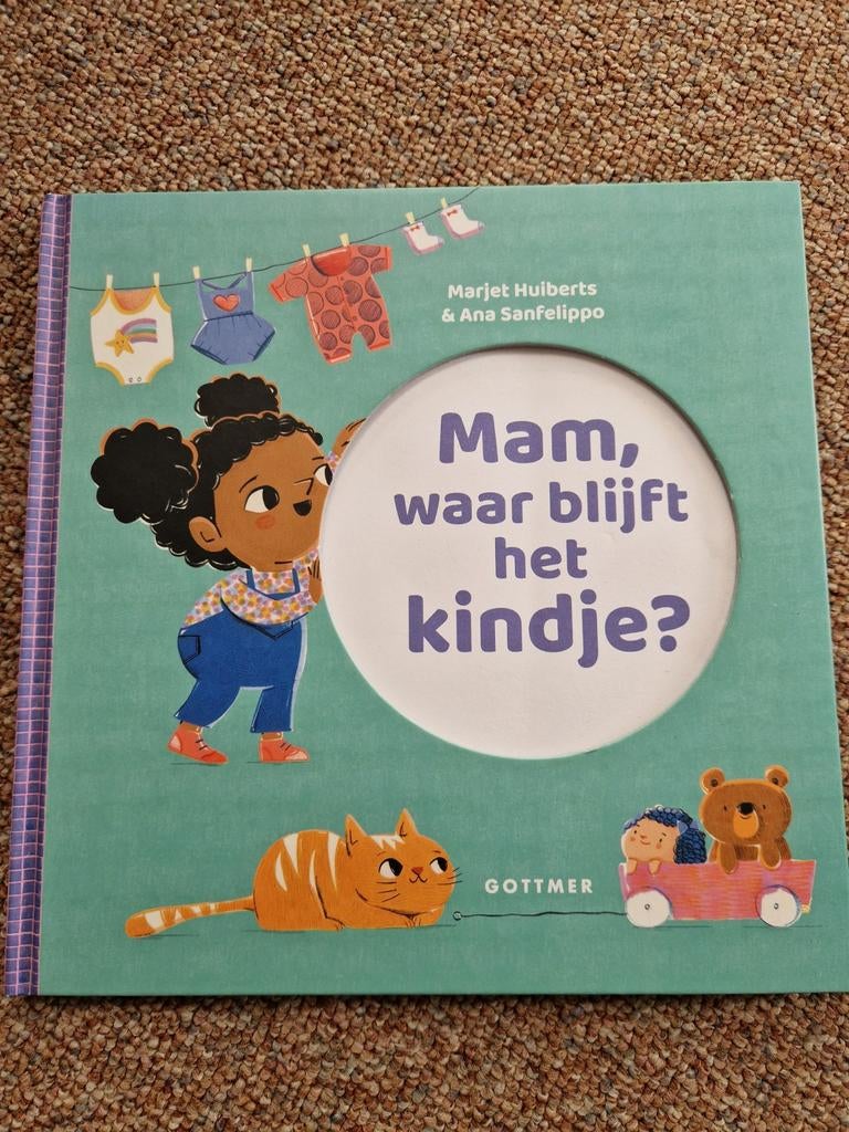 Voorleesboeken: Mam,waar blijft het kindje? & Ik ben je gro, Ophalen, Gelezen, Marjet Huiberts, Ana Sanfelippo, David Bedford, Susie Poole