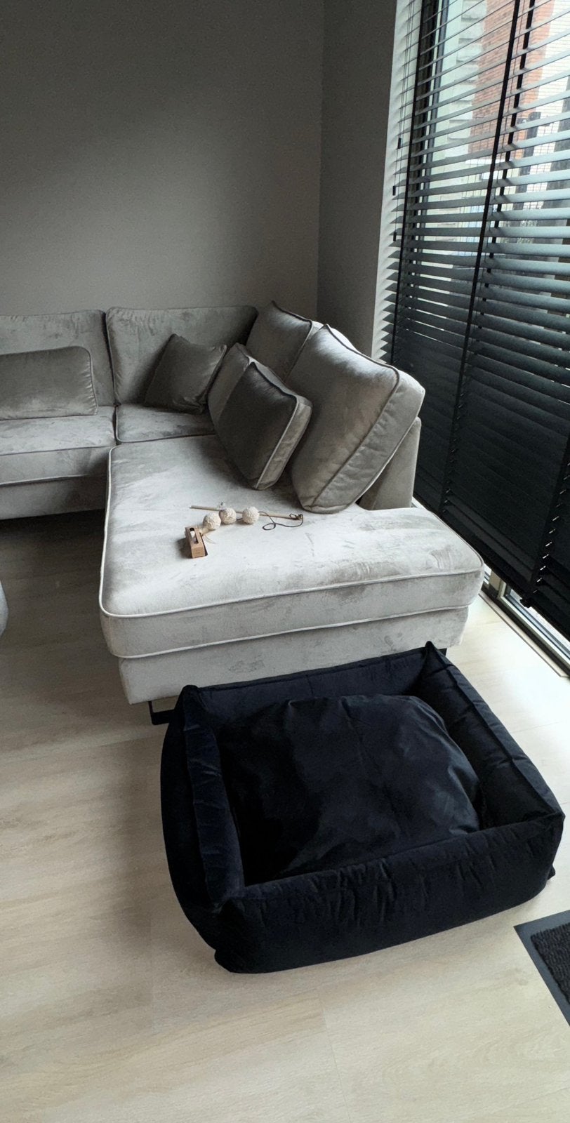Wooff Mand Cocoon Velours - Mand - Zwart M, Ophalen of Verzenden, Zo goed als nieuw