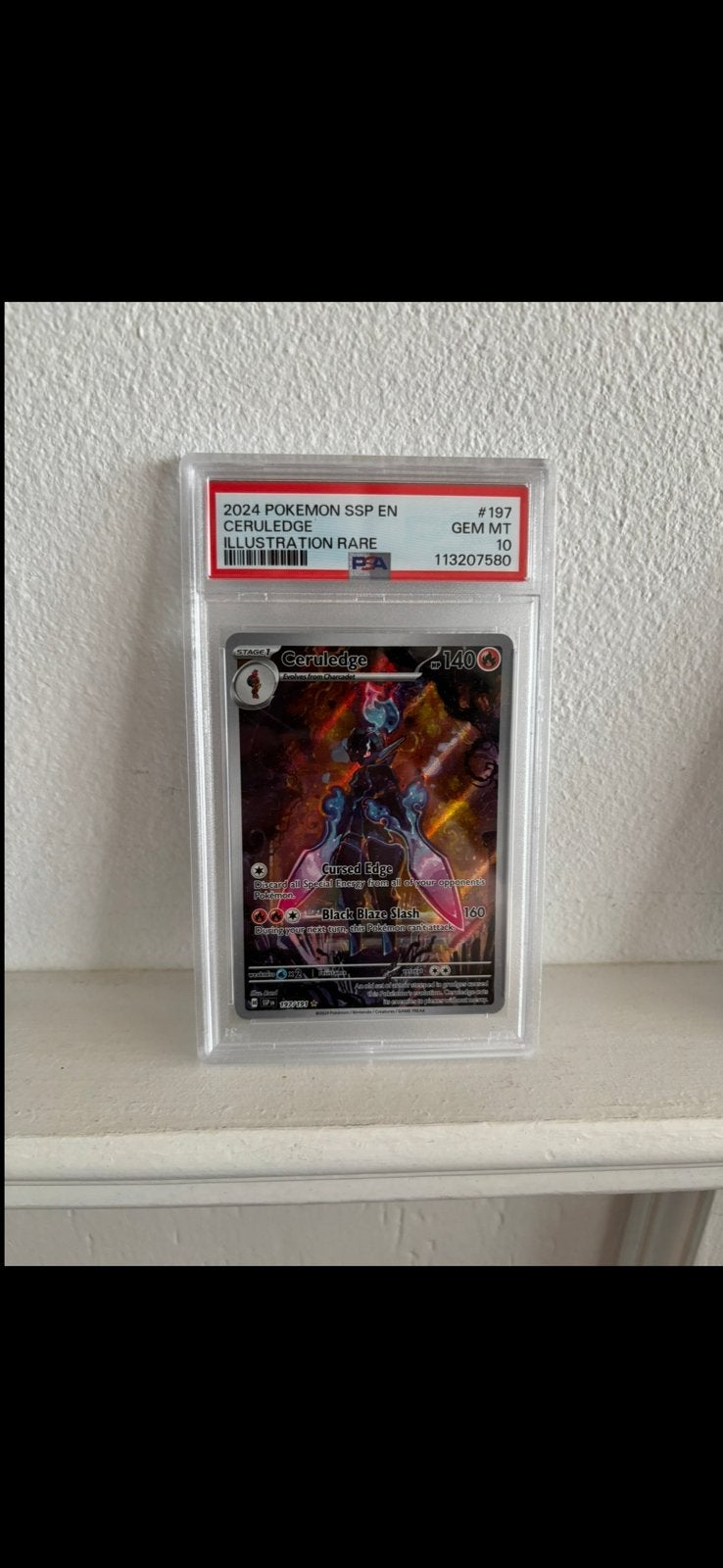 Ceruledge Psa 10, Verzenden, Zo goed als nieuw