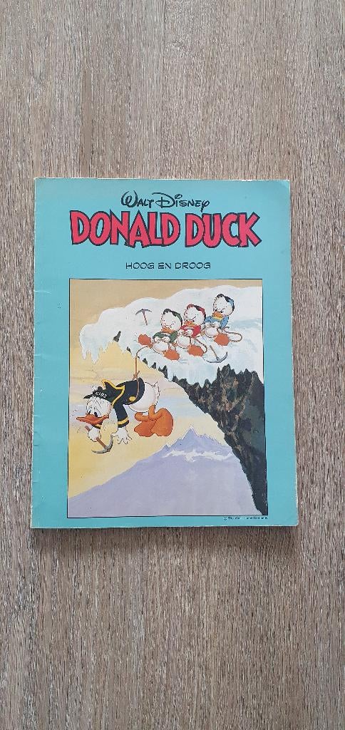 Donald Duck hoog en droog, Gelezen, Eén stripboek, Ophalen of Verzenden, Donald Duck