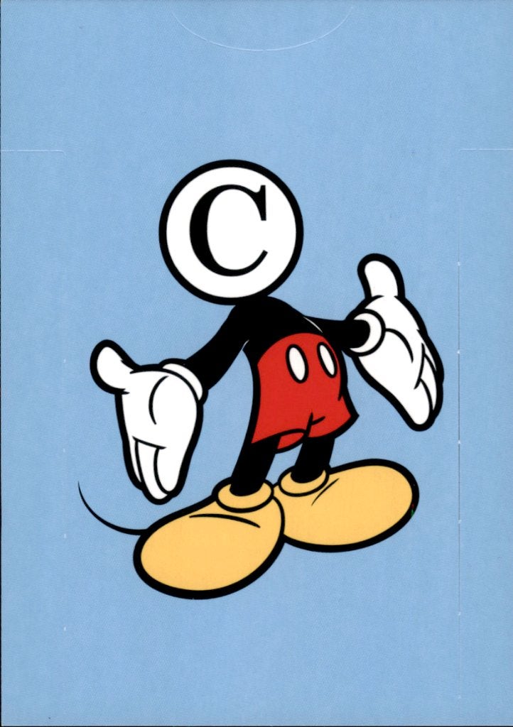Mickey Mouse, Ophalen of Verzenden, Mickey Mouse, Zo goed als nieuw, Papier, Kaart of Schrift