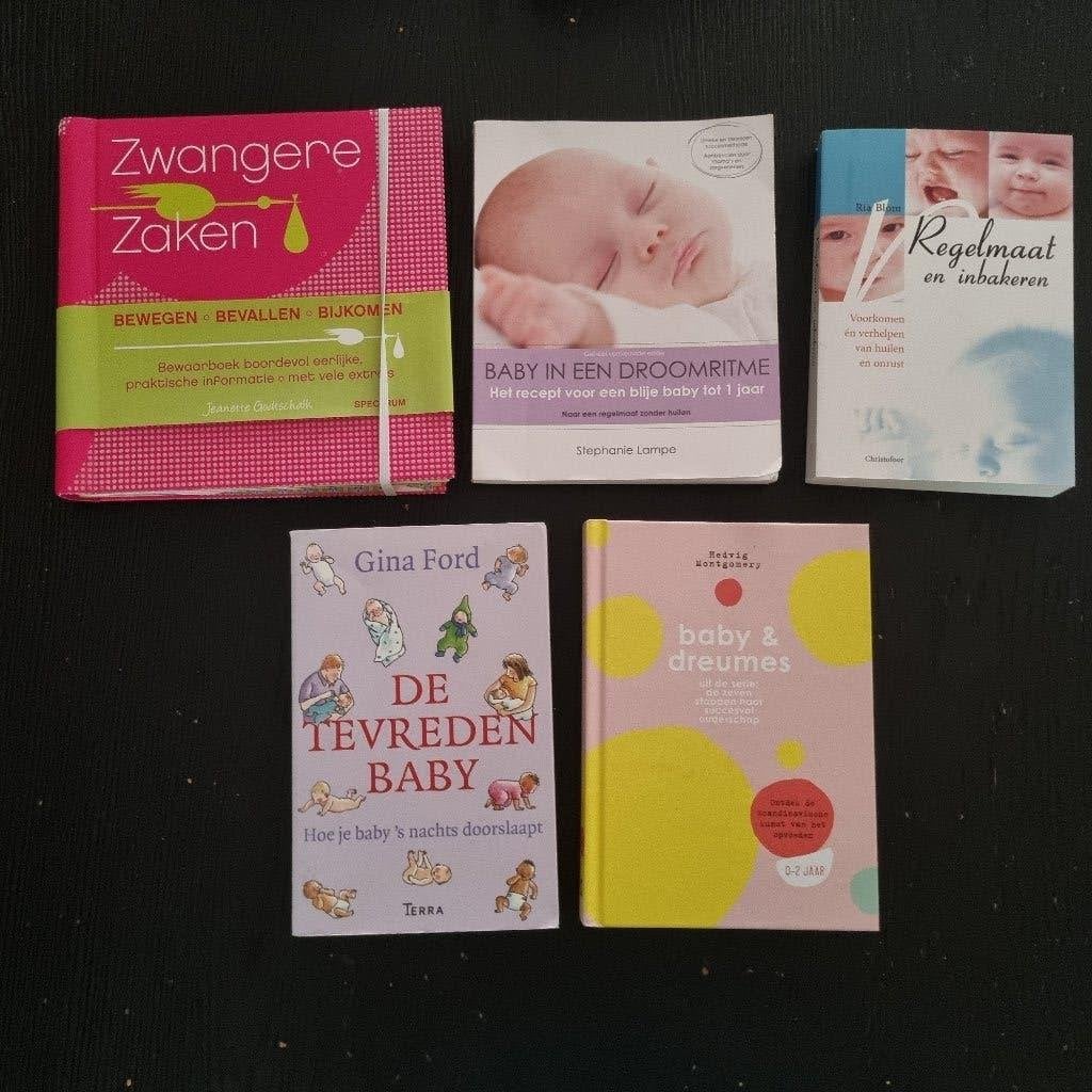 boeken zwangerschap, baby, dreumes, Boeken, Zwangerschap en Opvoeding, Verzenden, Zo goed als nieuw, Zwangerschap en Bevalling