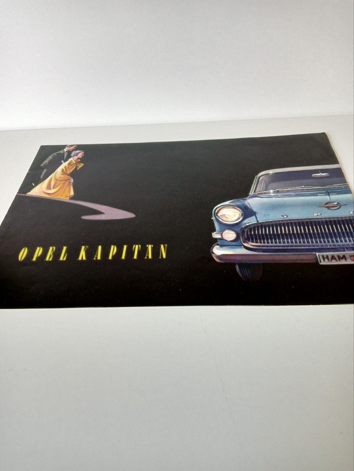 Originele Opel Kapitän brochure uit de jaren '50, Onbekend, Opel, Nieuw, Ophalen of Verzenden