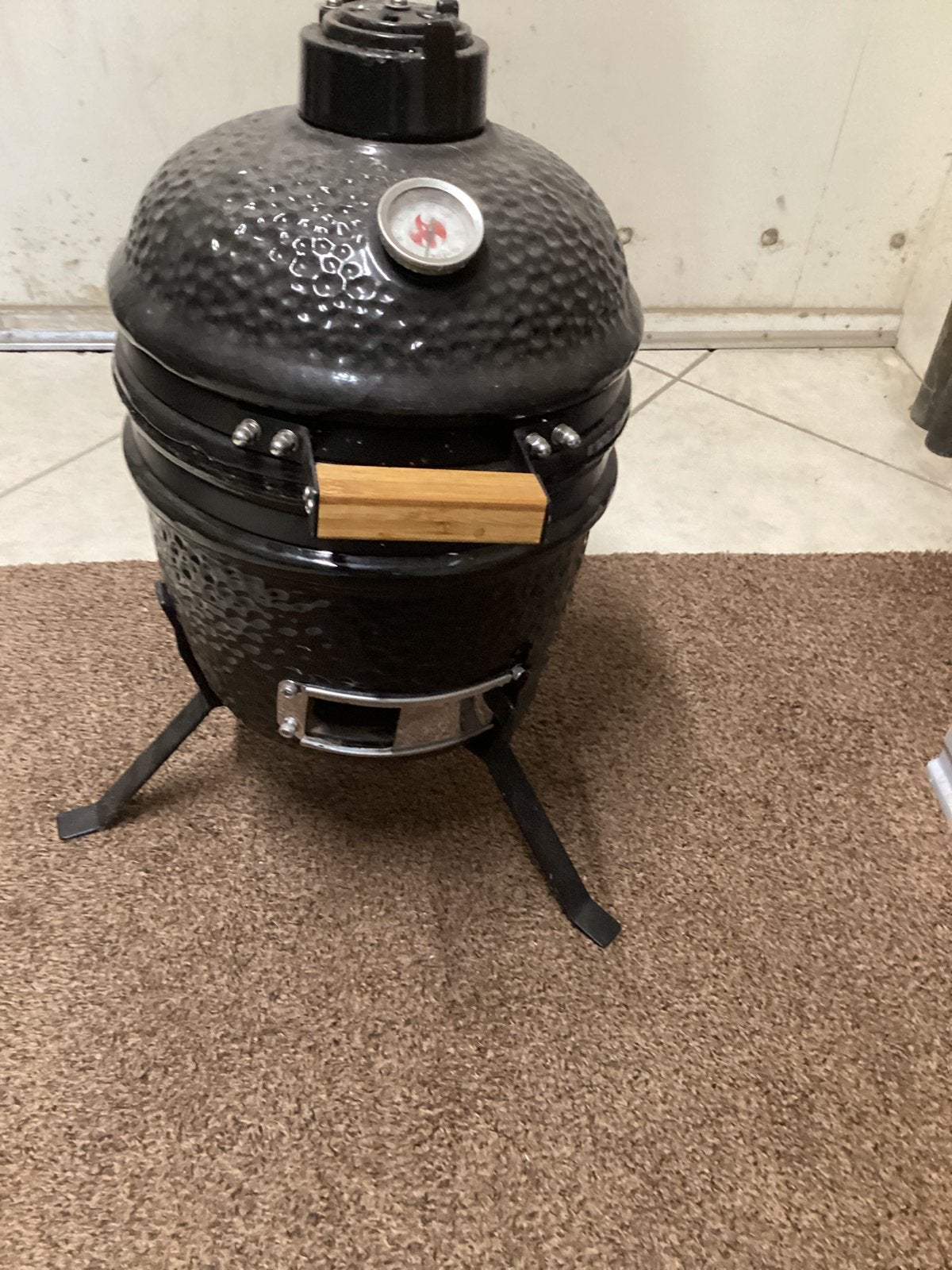 Kamado, Big green egg, BBQ., Ophalen, Zo goed als nieuw