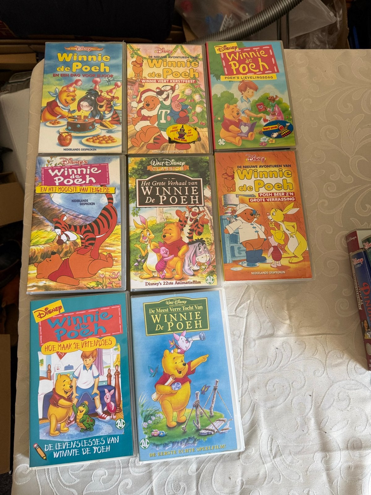 Winnie de Poeh VHS videobanden (diverse titels), Cd's en Dvd's, VHS | Kinderen en Jeugd, Gebruikt, Alle leeftijden, Kinderprogramma of -film