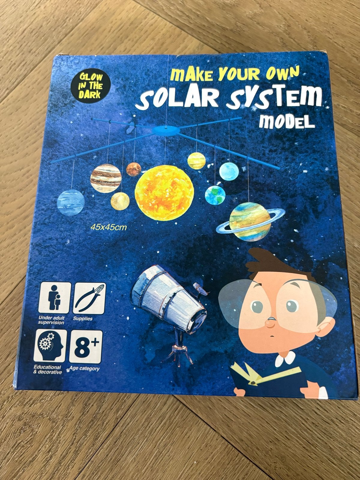 Maak je eigen zonnestelsel model - Glow in the Dark, Ophalen, Overige thema's, Nieuw, Meerkleurig