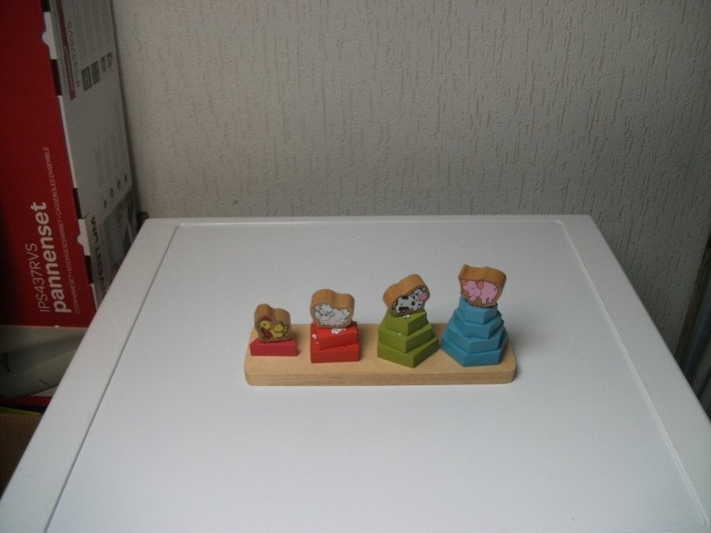 Stapelspel diertjes, Ophalen of Verzenden, Gebruikt