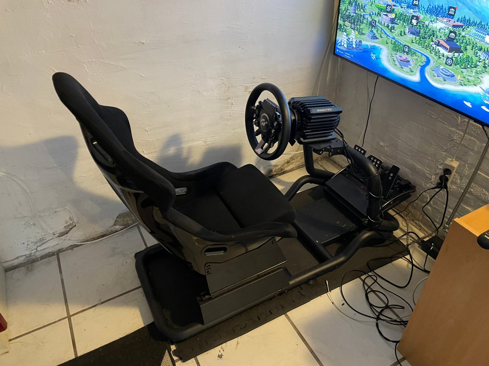 Fanatec simrig compleet DD extreme en V3, Spelcomputers en Games, Ophalen, Zo goed als nieuw
